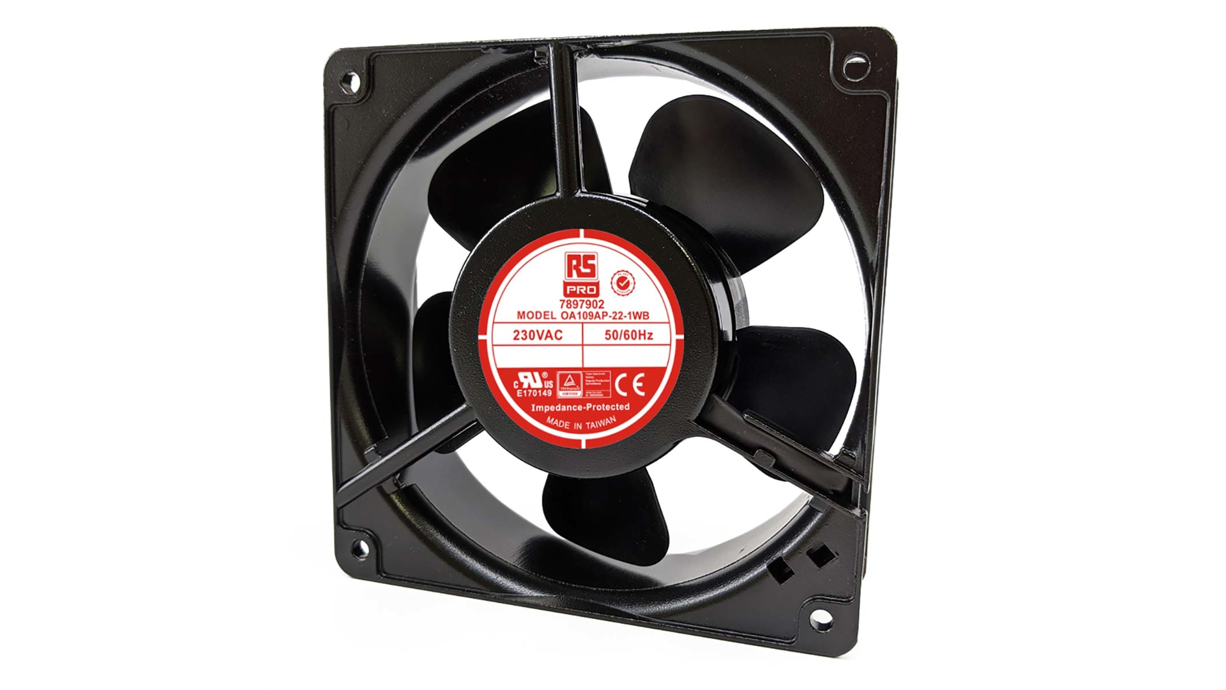 RS PRO AC-Axiallüfter, Kugellager, 230 V ac / 15W, 120 x 120 x 