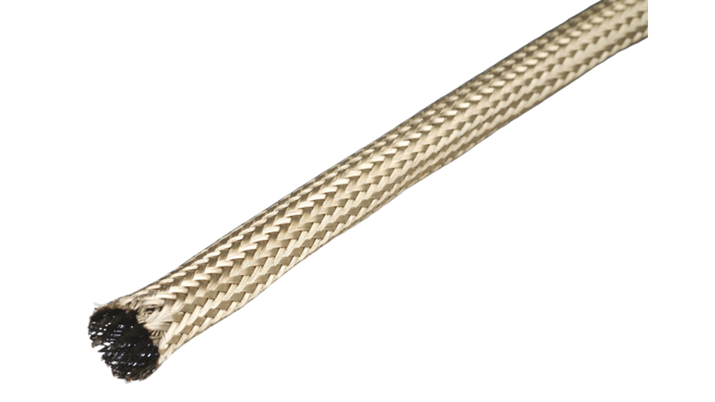 2167 SV005 Alpha Wire, Alpha Wire Expandable Braided Copper Silver Cable  Sleeve, 3.97mm Diameter, 30m Length, 821-1725