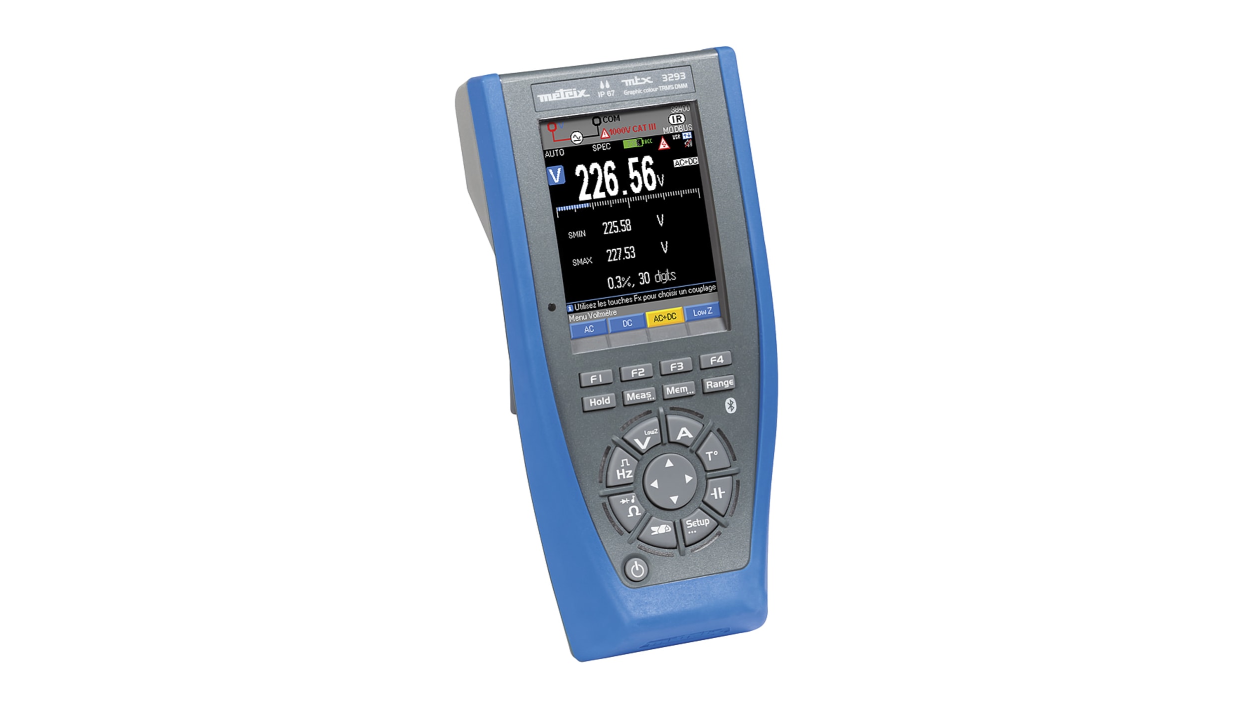 MTX3292B Metrix, Multimètre numérique portable, HH, True RMS