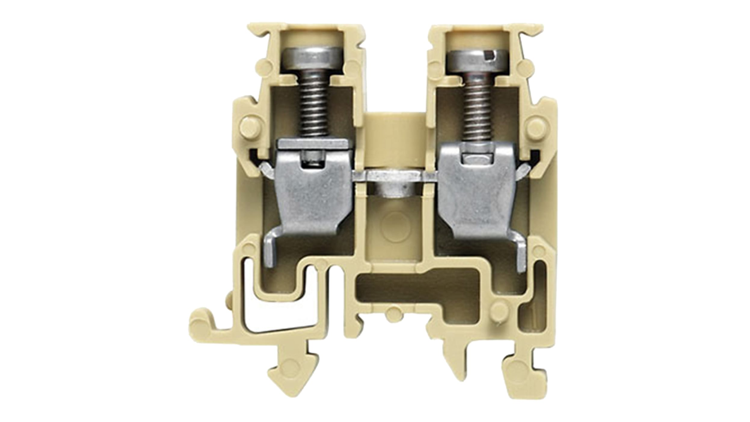 Weidmuller0697160000 AKZ Series Feed Through Terminal Block, 2.5mm², Single-Level, Screw Termination, ATEX, IECEx Weidmuller0697160000 AKZ Series Feed Through Terminal Block, 2.5mm², Single-Level, Screw Termination, ATEX, IECEx