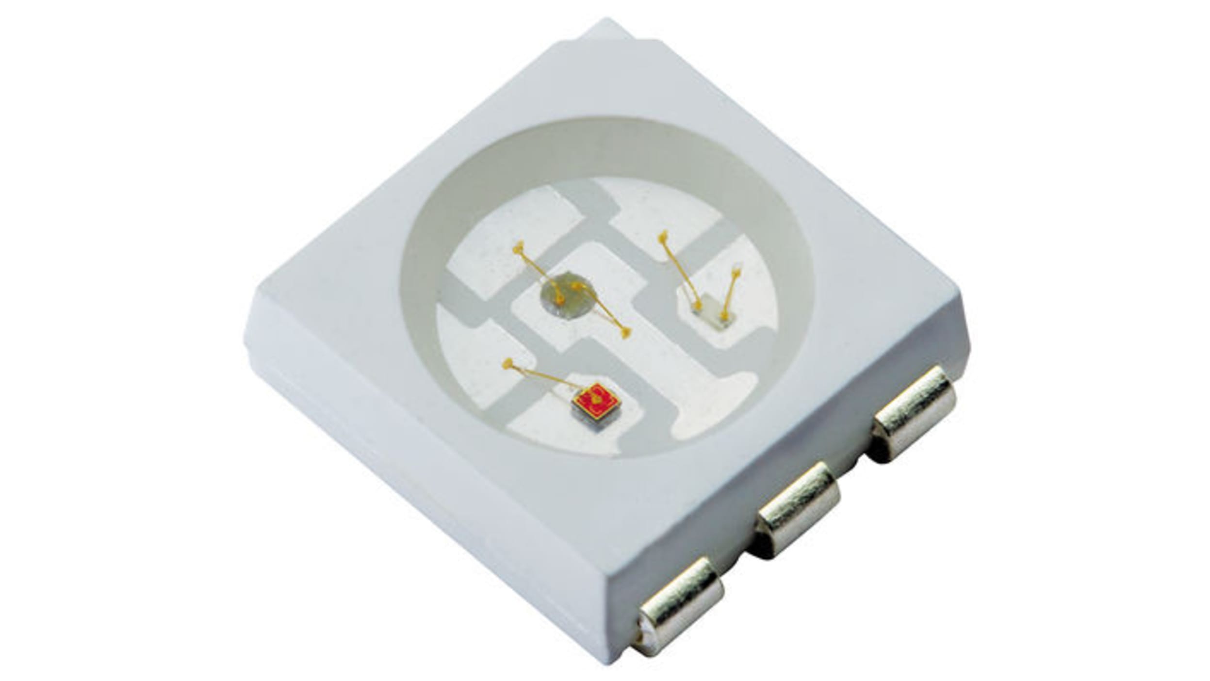 Kingbright SMD LED RGB, Cluster 3-LEDs, 120°, 6-Pin 5050