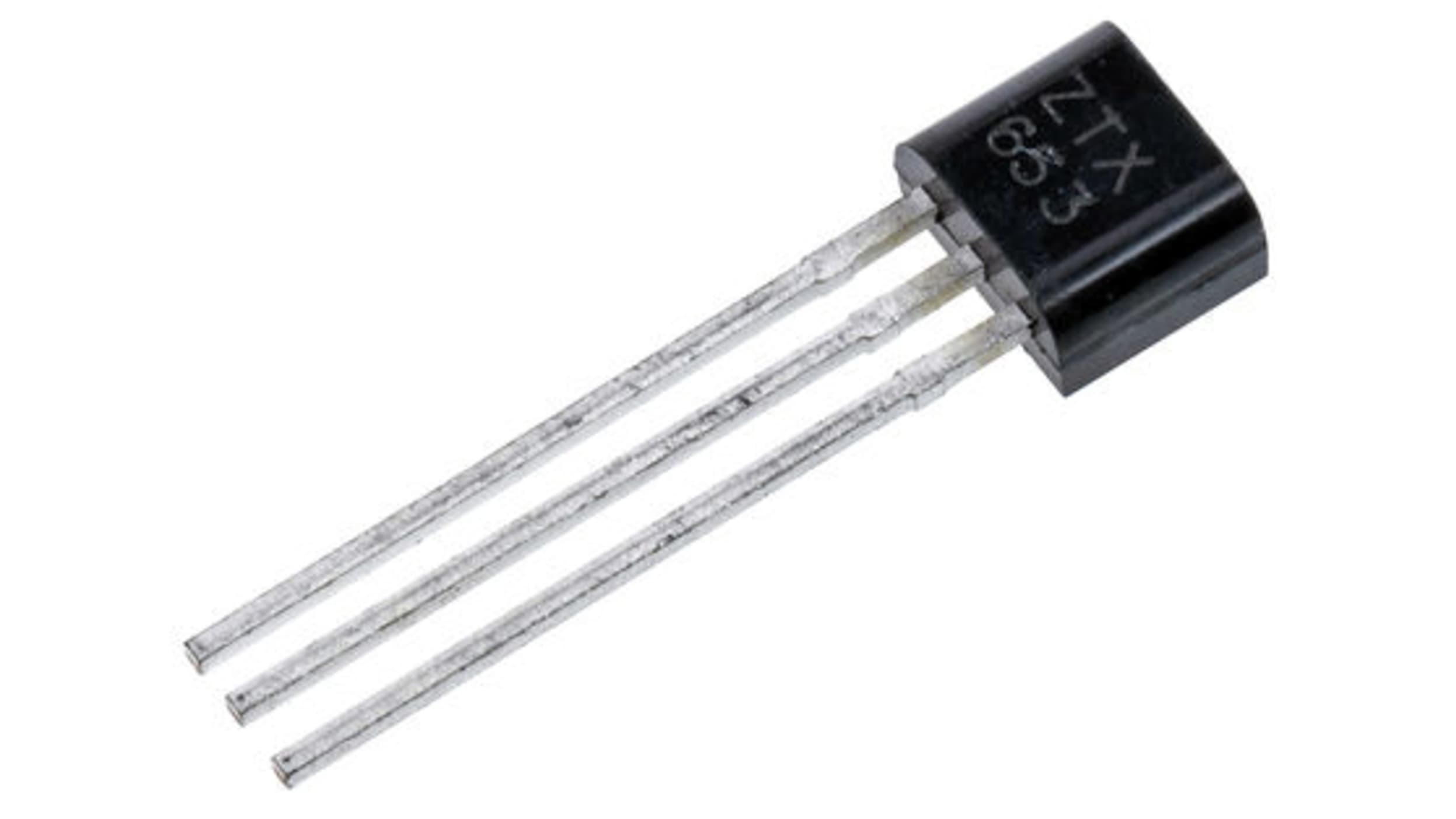 Diodes Inc ZTX457 NPN Transistor, 500 mA, 300 V, 3-Pin TO-92