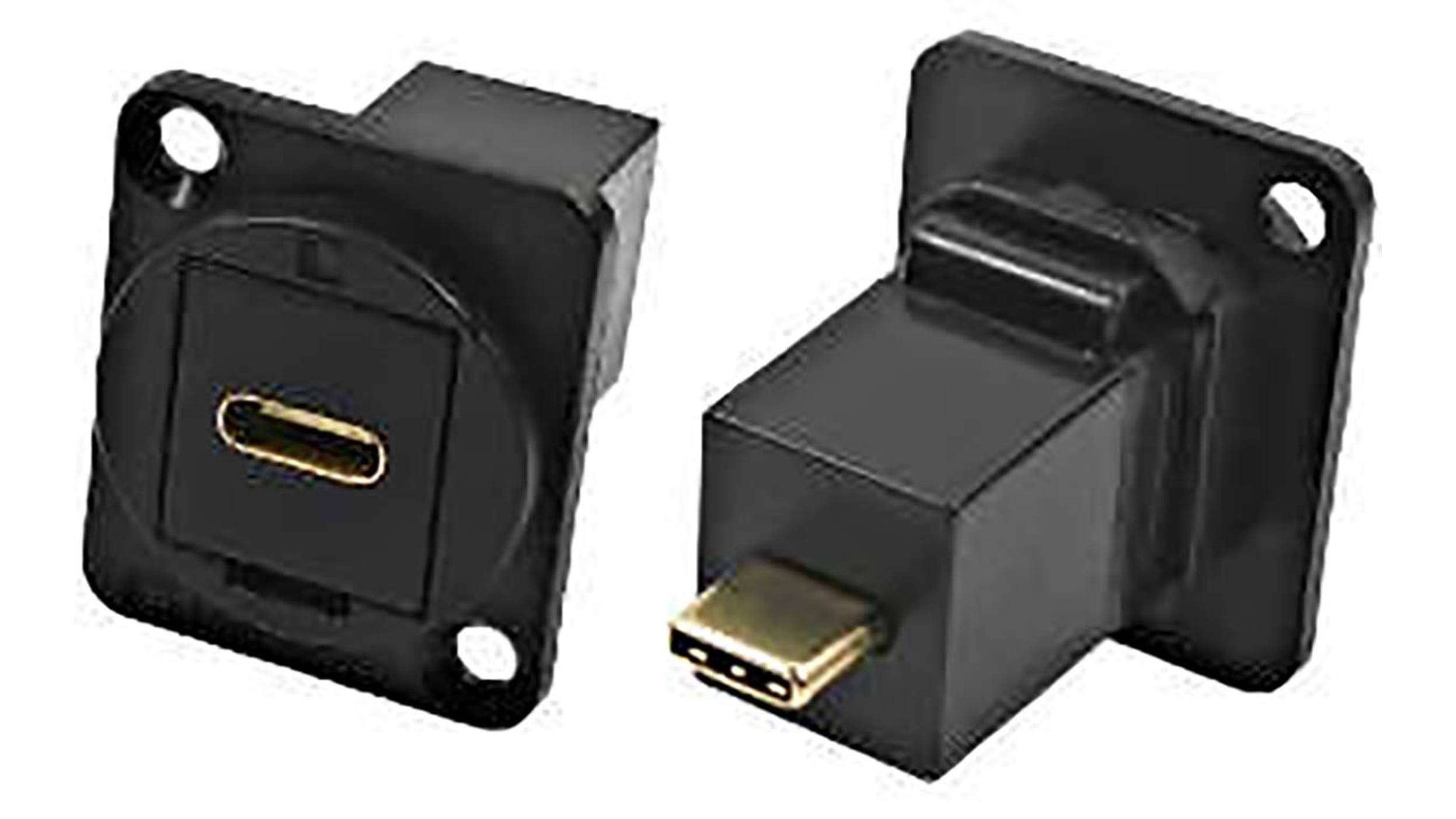 RS PRO USB-Durchführung C Buchse/Stecker / 3.0A, Tafelmontage