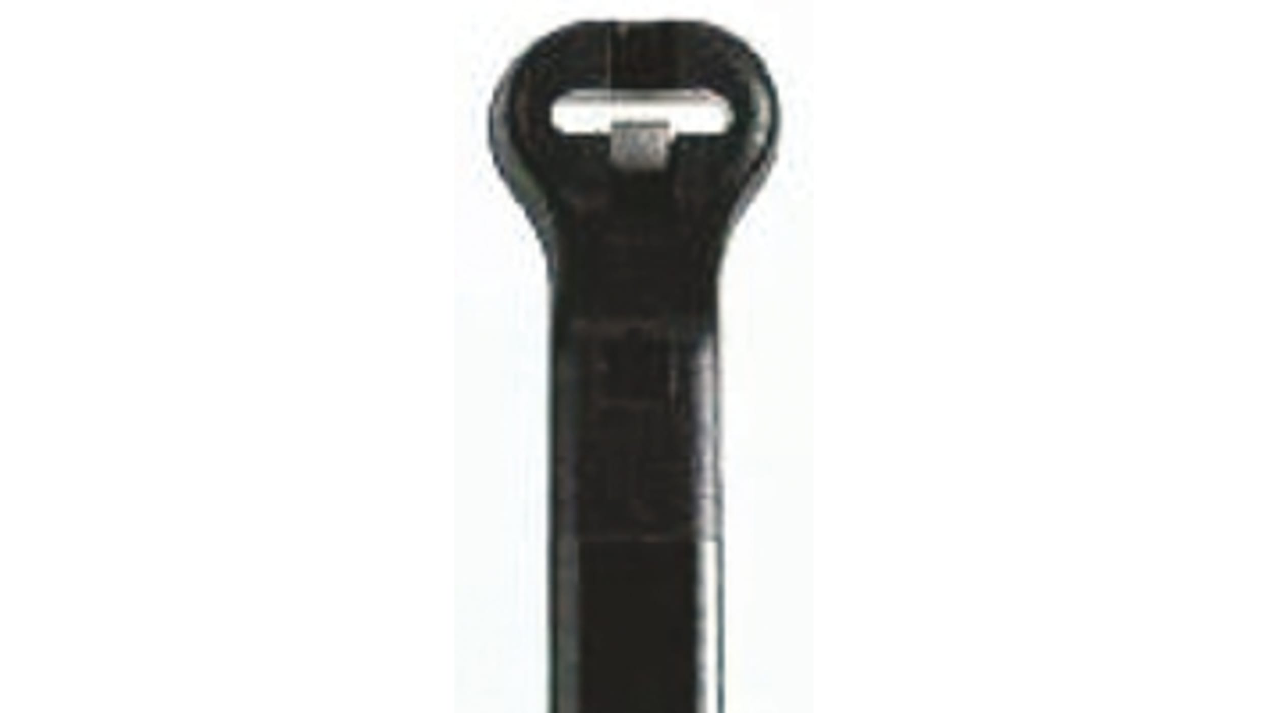 RS PRO Nylon 66 Kabelbinder Schwarz 4,8 mm x 385mm