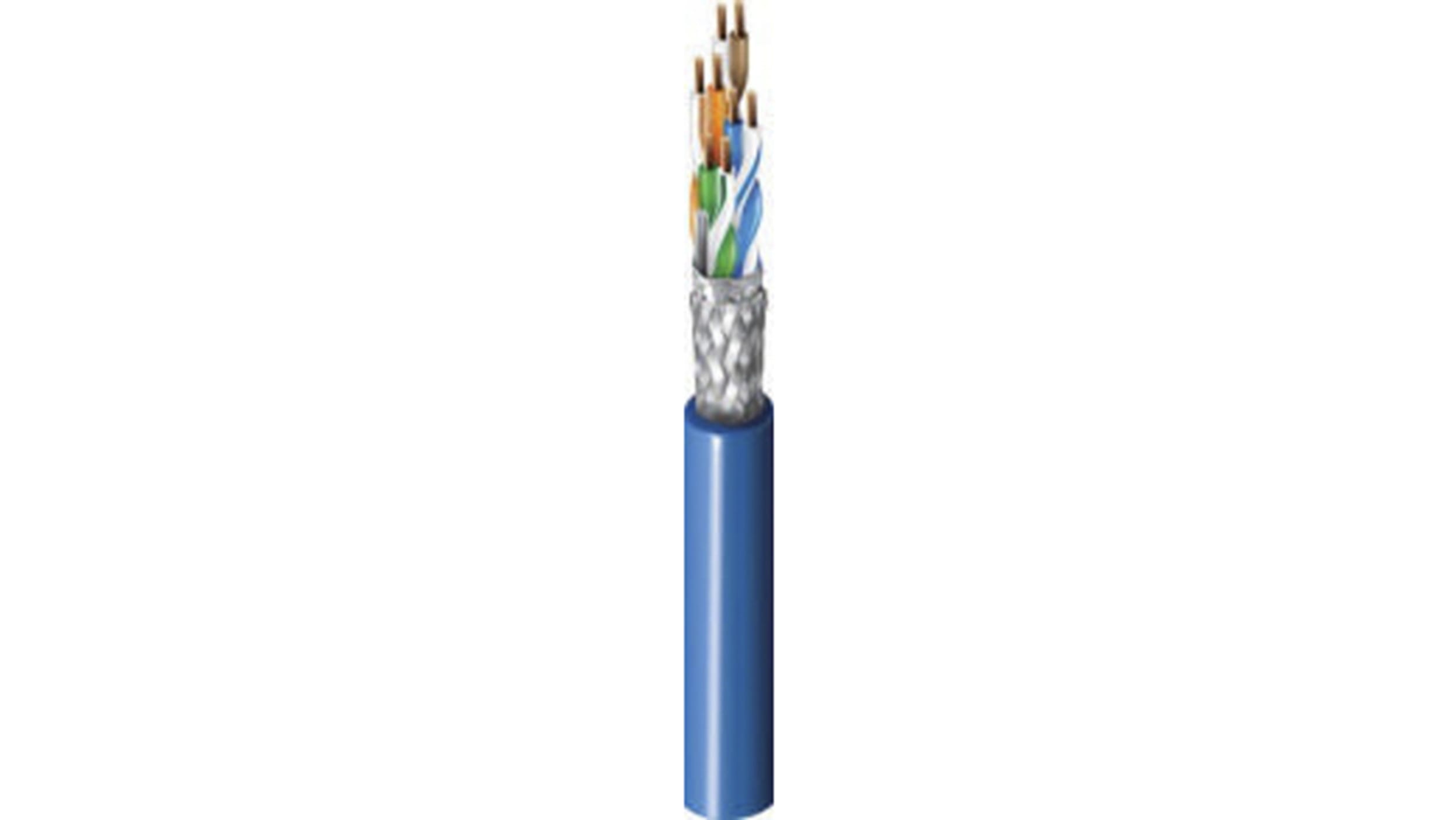 Cable Ethernet Cat7 S/FTP Belden de color Gris funda de LSZH