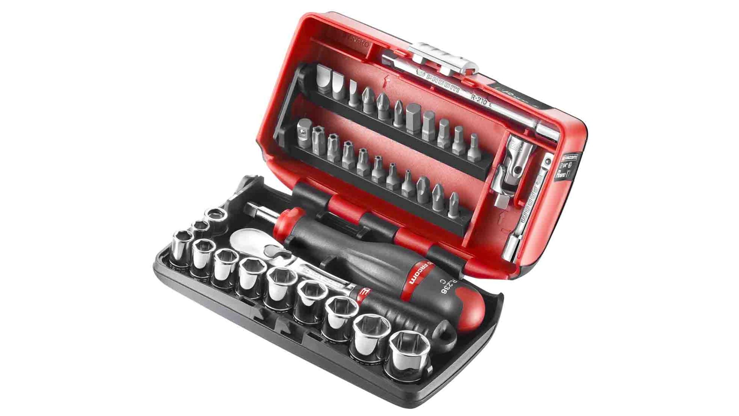 Facom 38 Piece 1/4 Drive NANO Socket and Bit Set