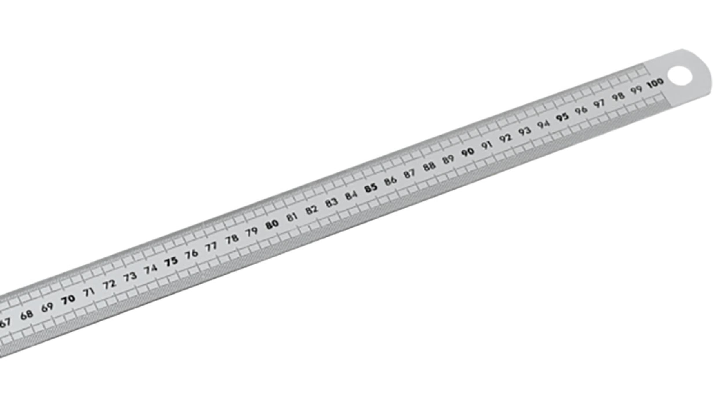 DELA.1056.1000, Facom 1m Stainless Steel Metric Ruler