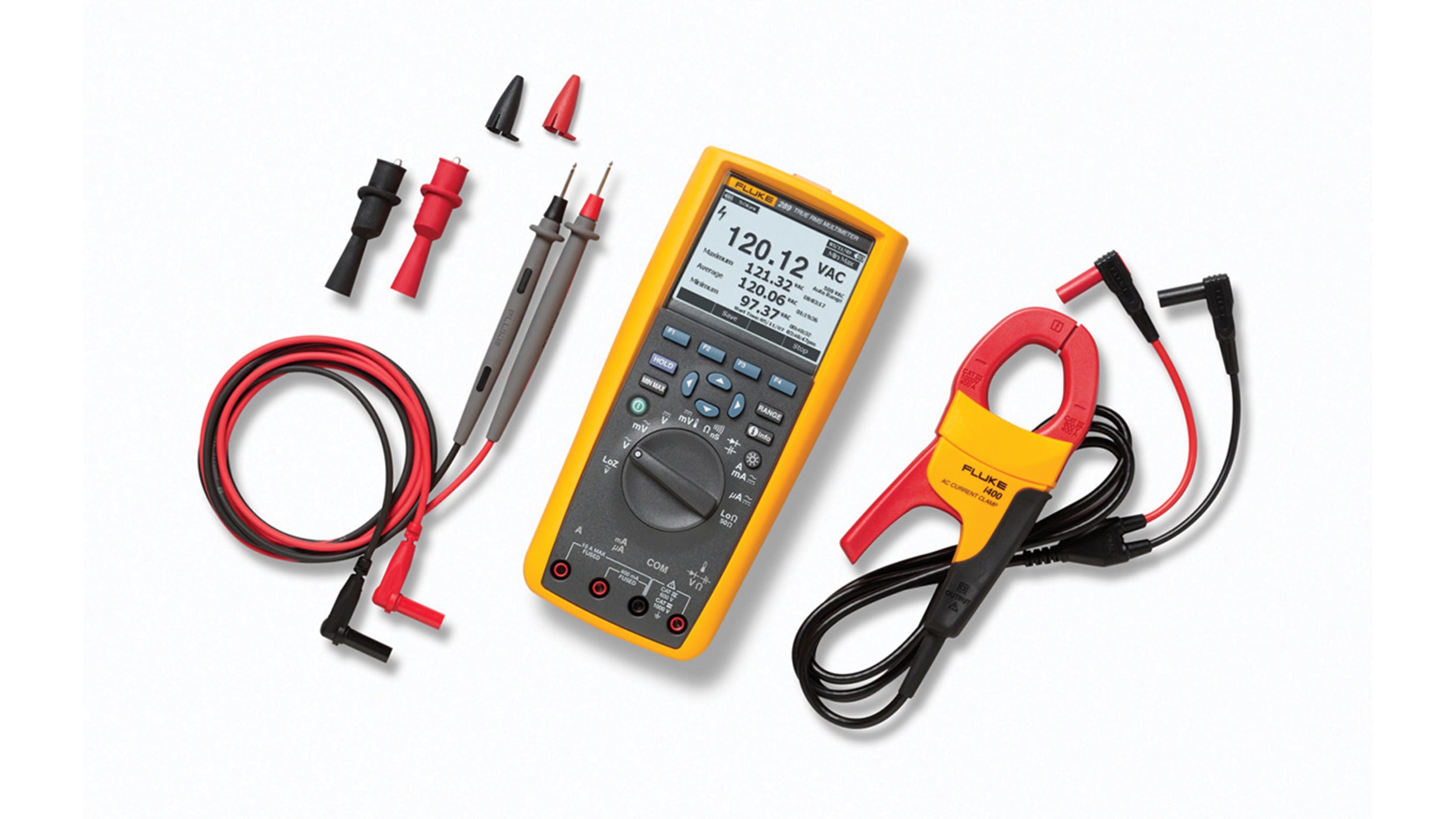 Fluke 289 true rms multimeter top