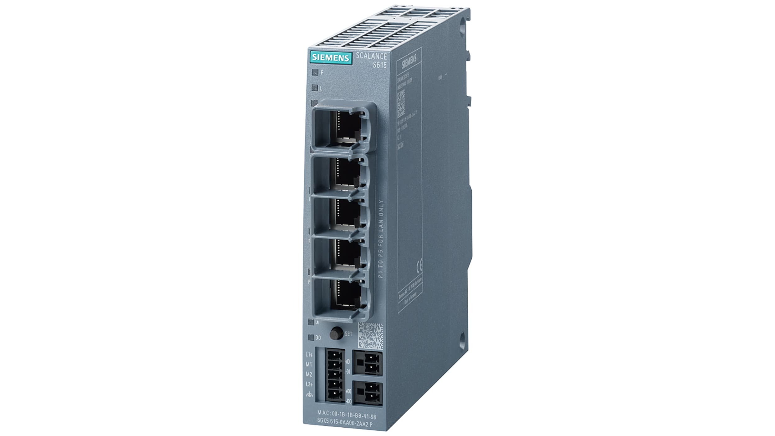 Siemens 6GK5615-0AA00-2AA2 ルータ 10 Mbit/s, 100 Mbit/s | RS