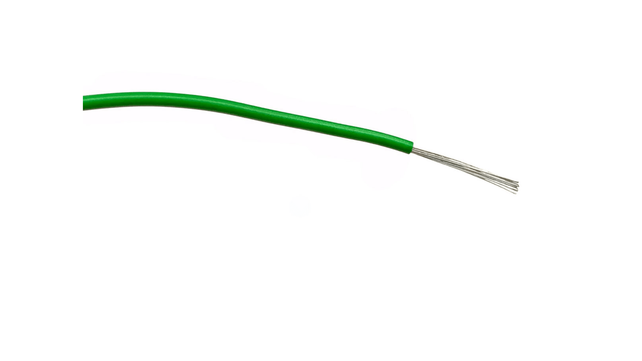 RS PRO Green 1.5 mm² Hook Up Wire, 30/0.25 mm, 100m