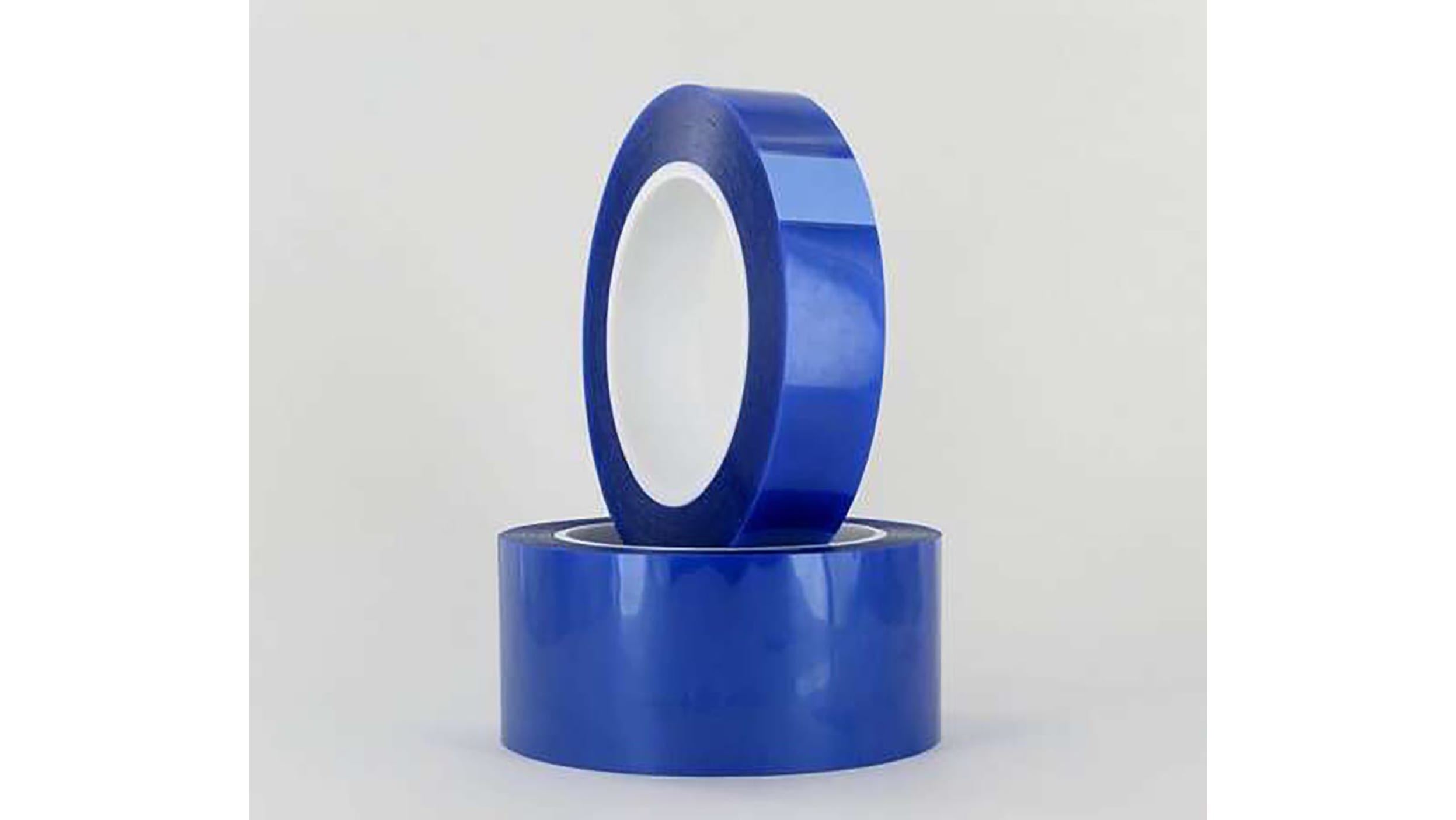 High Temperature Masking Tape: 50 mm Wide, 66 m Long, 3 mil Thick, Blue