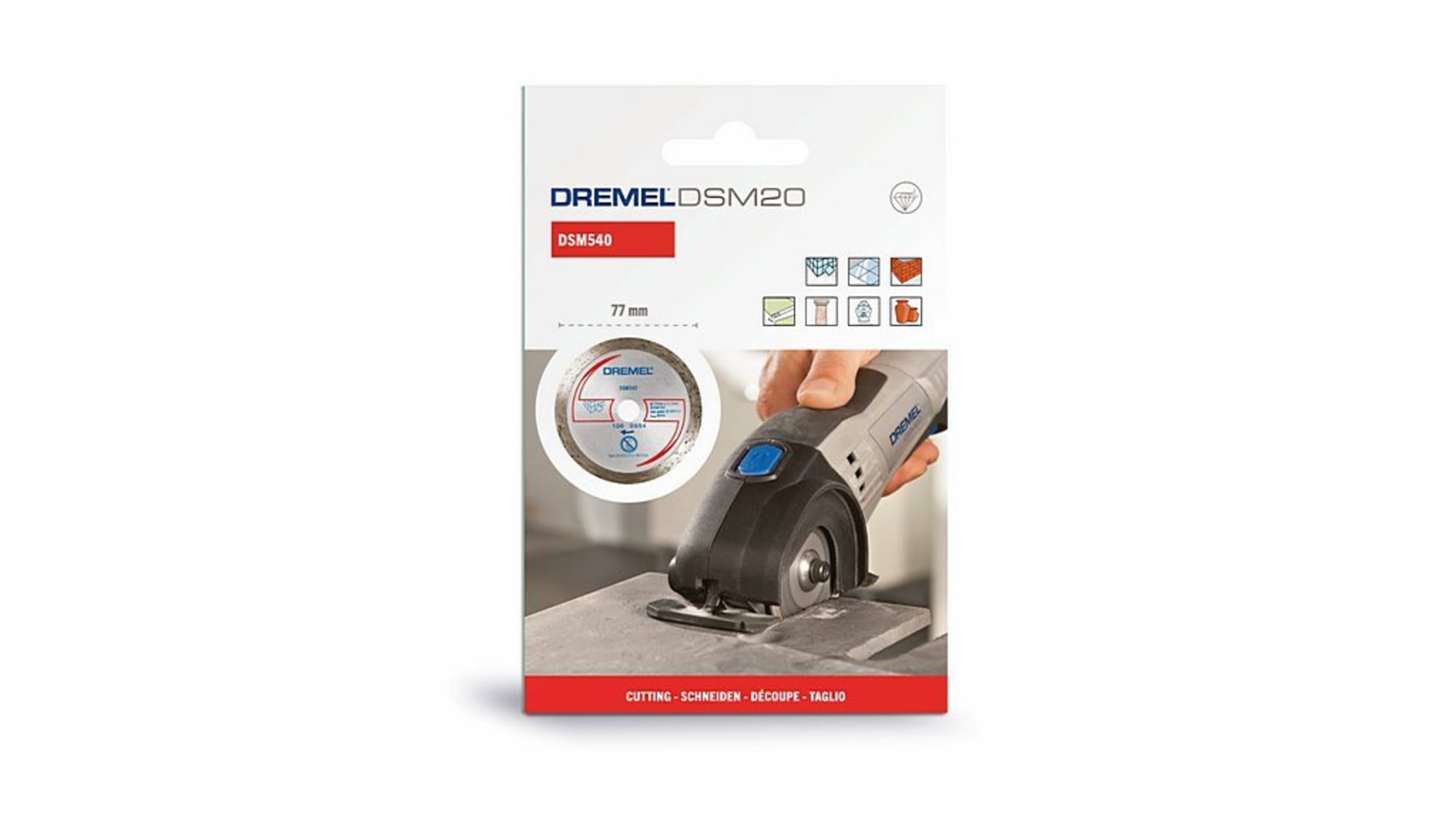 DREMEL® DSM20 Diamond Tile Cutting Wheel (DSM540)