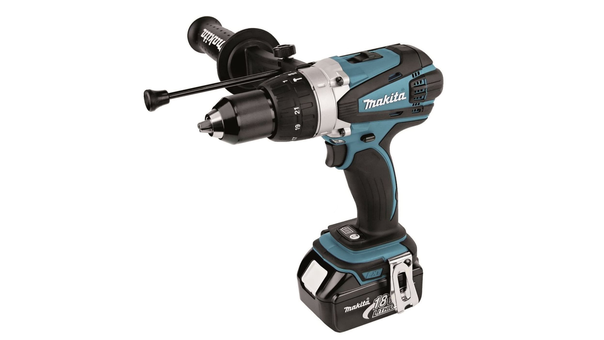 Image of Makita DHP458RTJ cordless combi drill