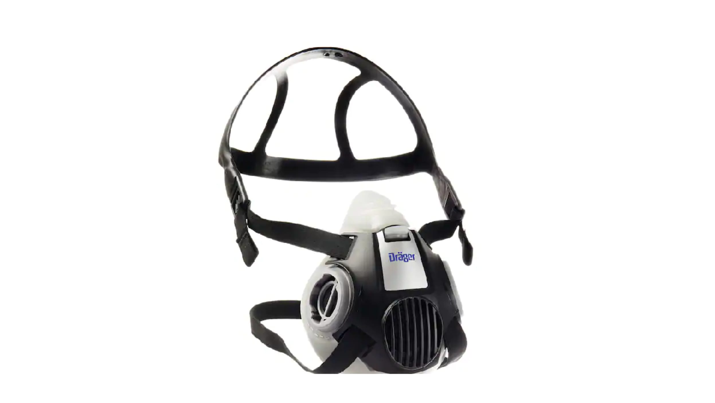 DRAEGER X-plore 3300 Series Half-Type Respirator Mask with Replacement  Filters, Size M