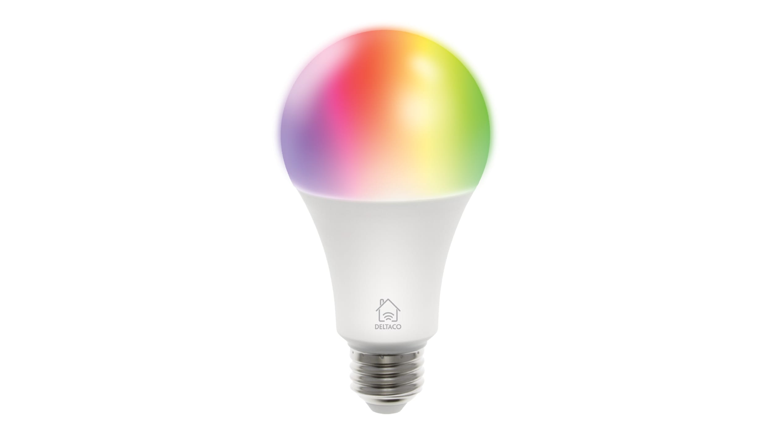 SH-LE14G45RGB  Lampadina smart Deltaco con base E14, 5 W, col