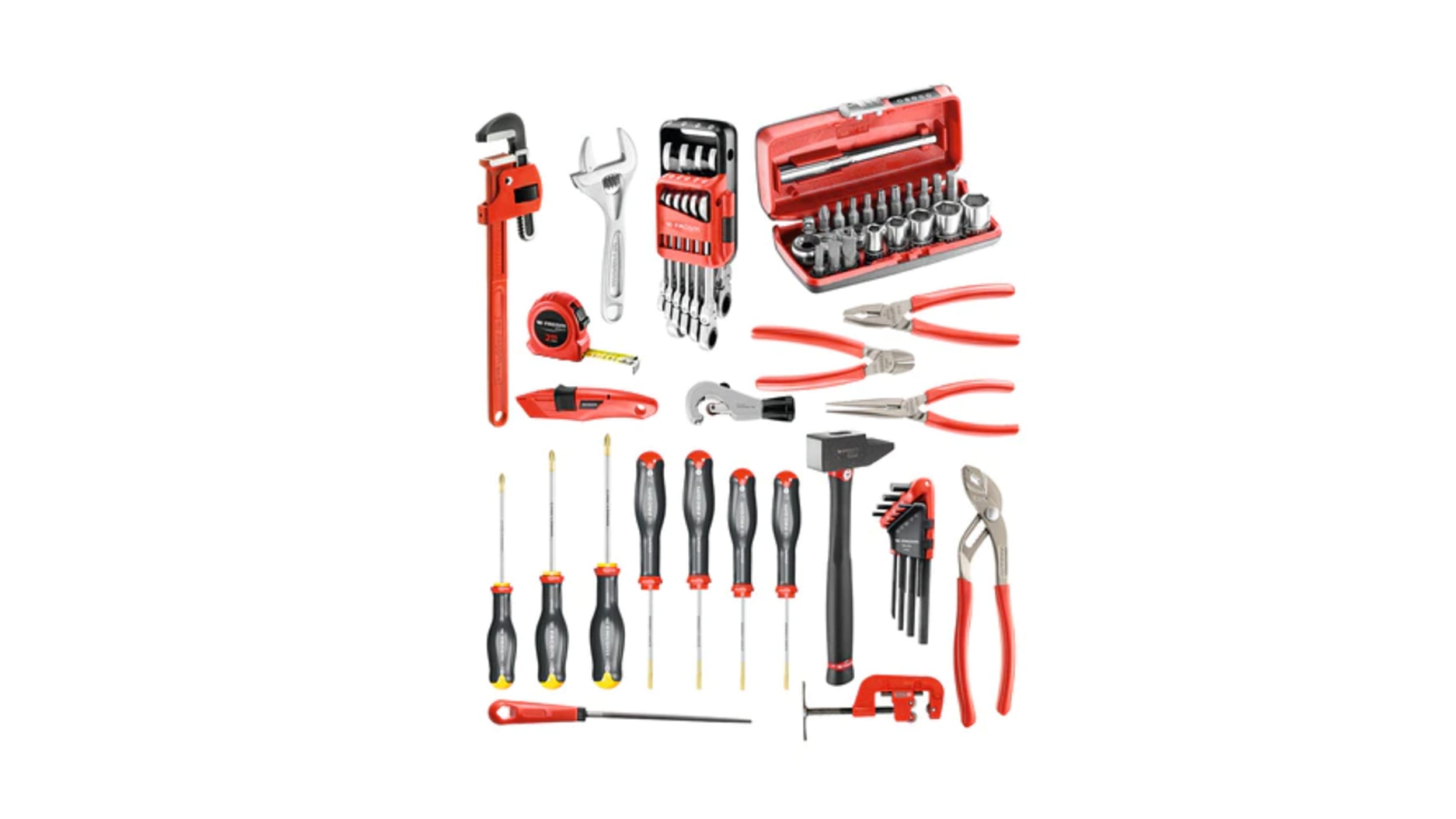 Kit de herramientas Facom de 94 piezas, para electricistas | Facom | RS  Components Chile