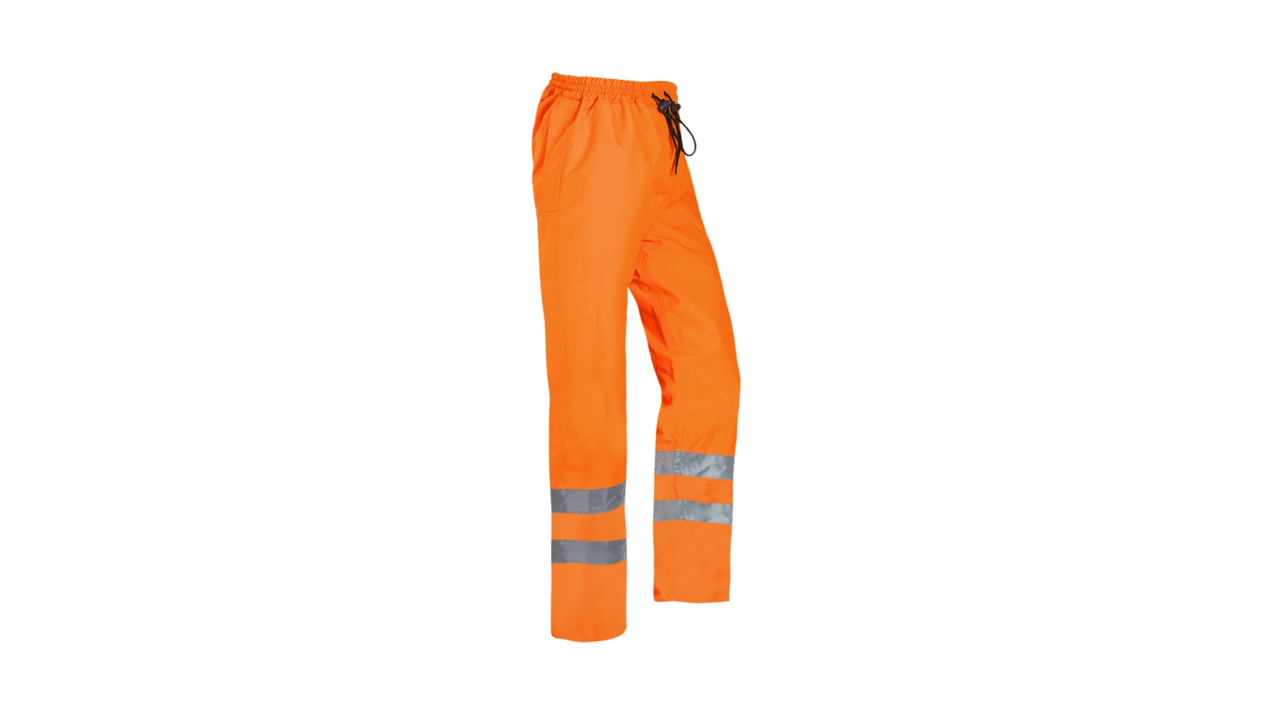 S101-4448-XL | Sioen Flensburg Åndbar, høj vandtæt Orange Hi-vis bukser, XL | RS
