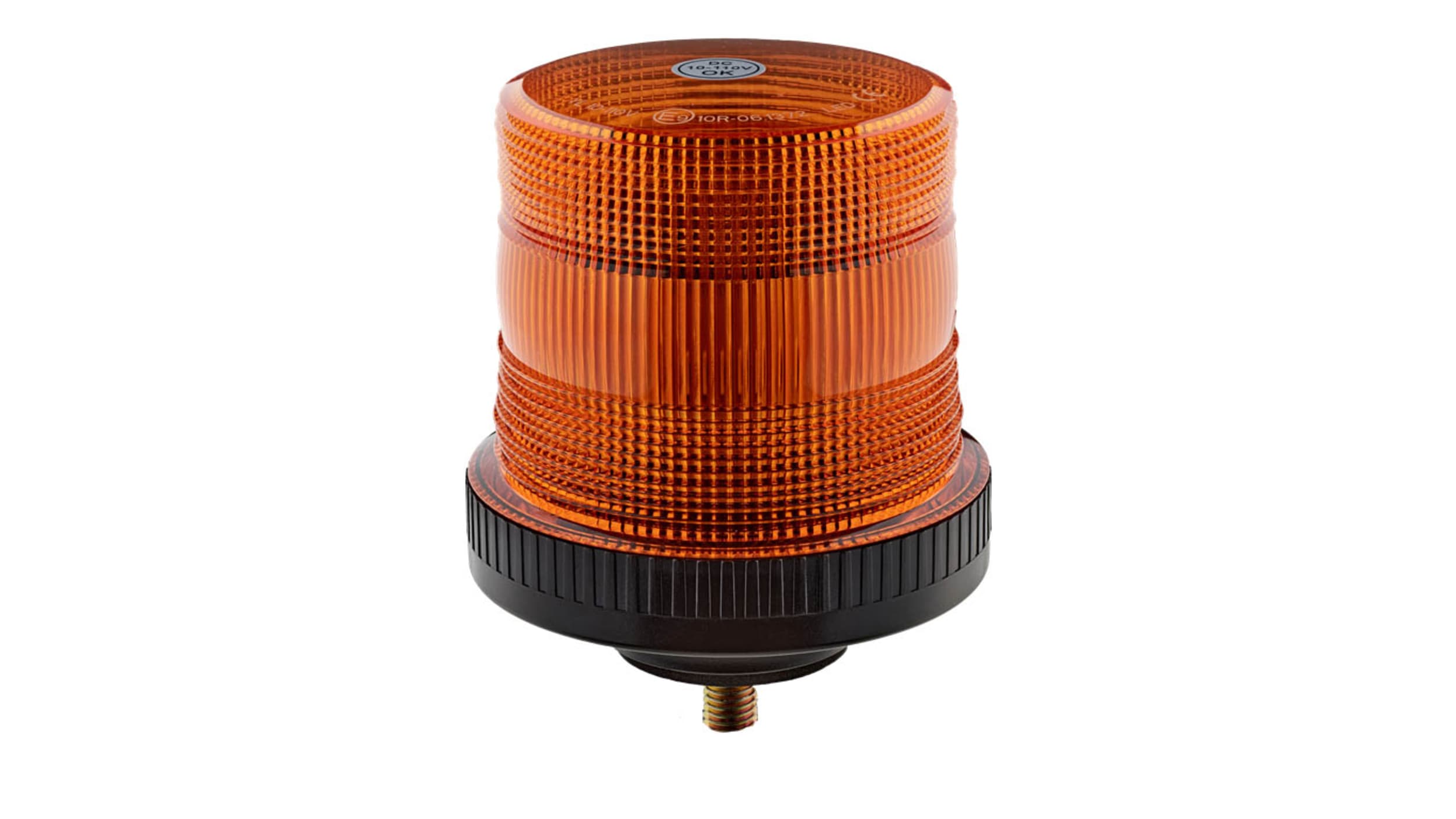 RS PRO, LED Blitz Signalleuchte Orange, 110 → 230 V ac, Ø 77mm x 95mm :  : Gewerbe, Industrie & Wissenschaft