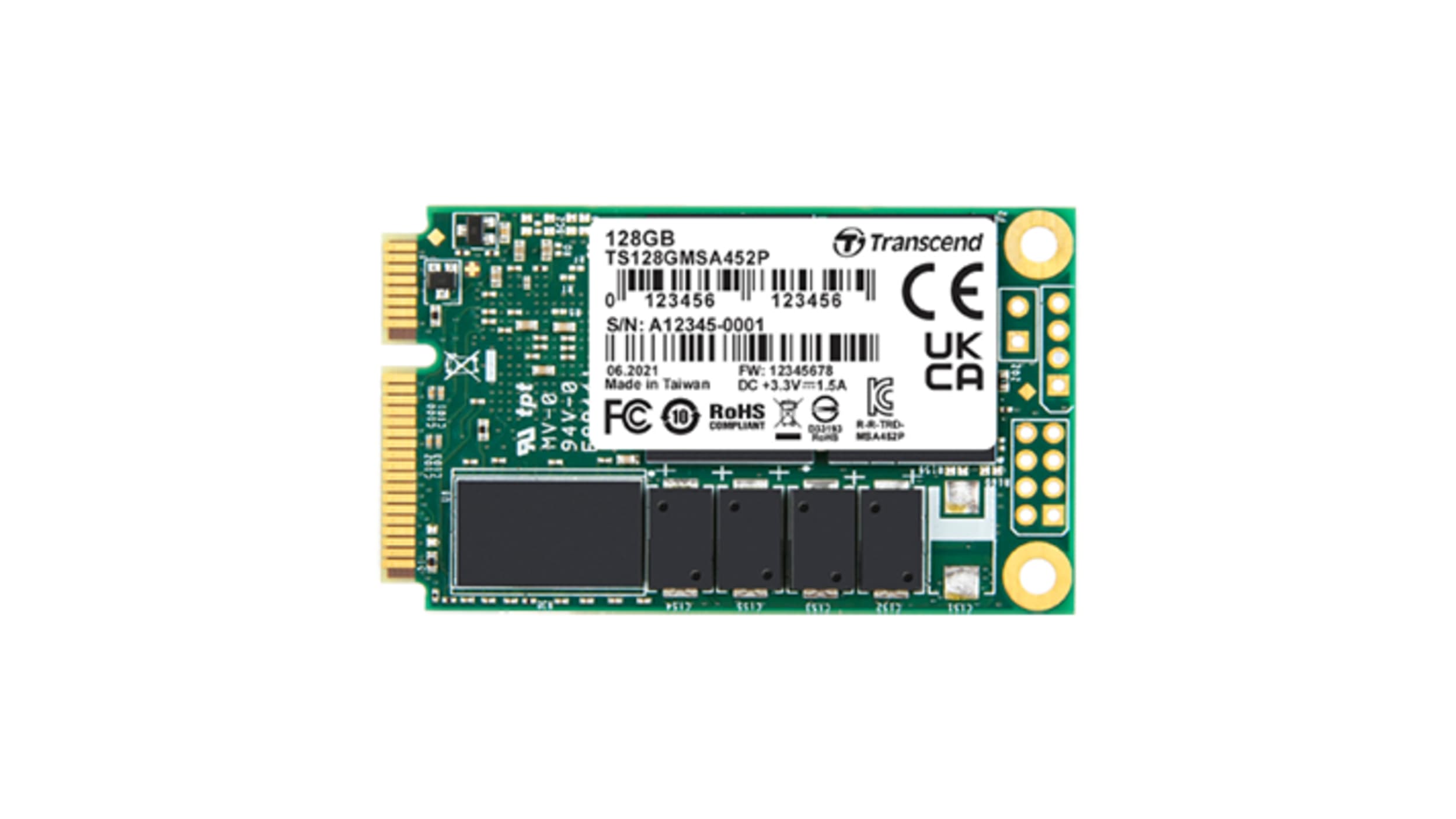 Disque Dur SSD 128 Go MSATA