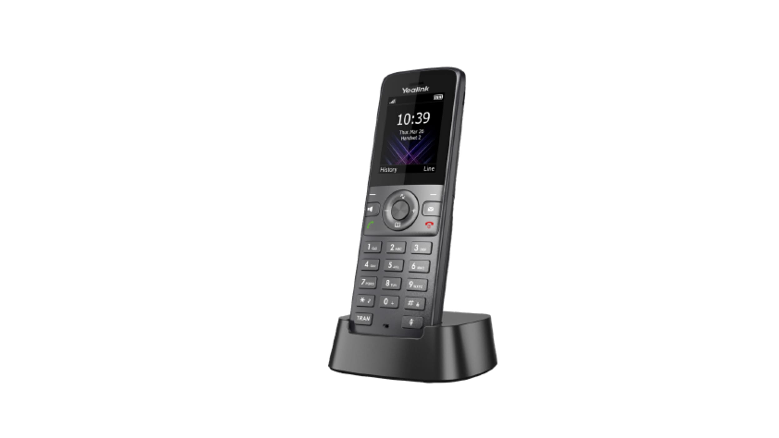 Yealink W73H Telefon RJ-45 Schnurlos, Wandmontage LCD Anzeige