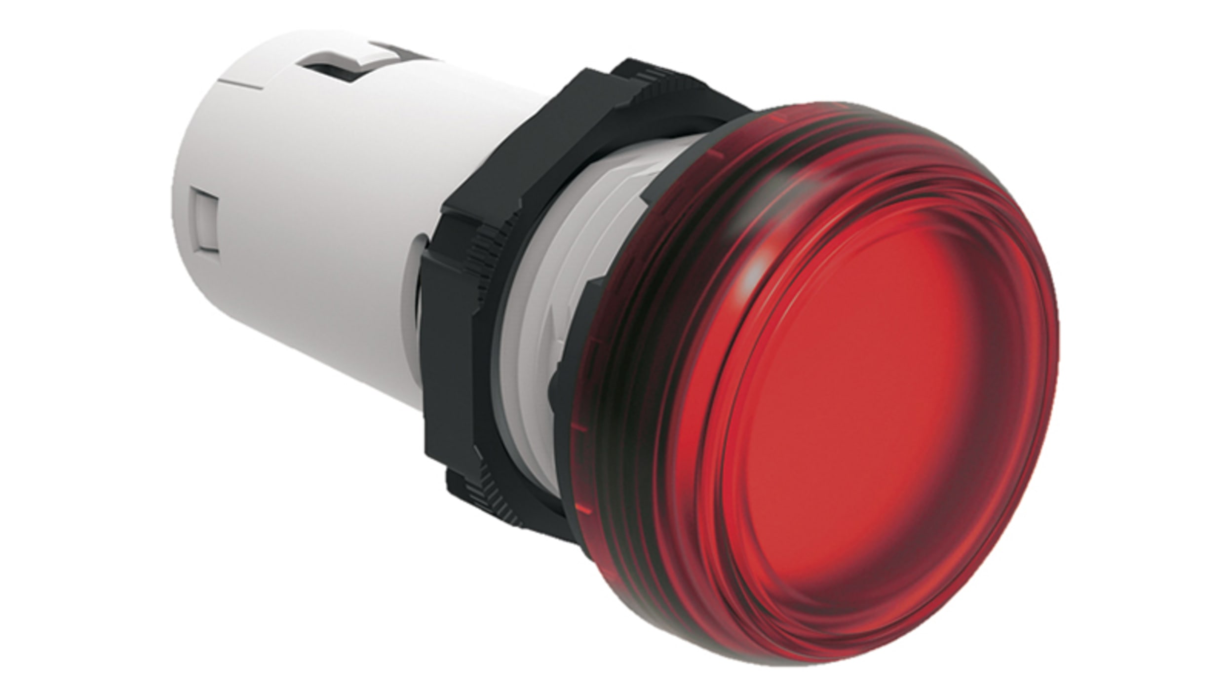 SWITCHTRONIX - Voyant LED 8 mm 220 V Rouge - Chrome