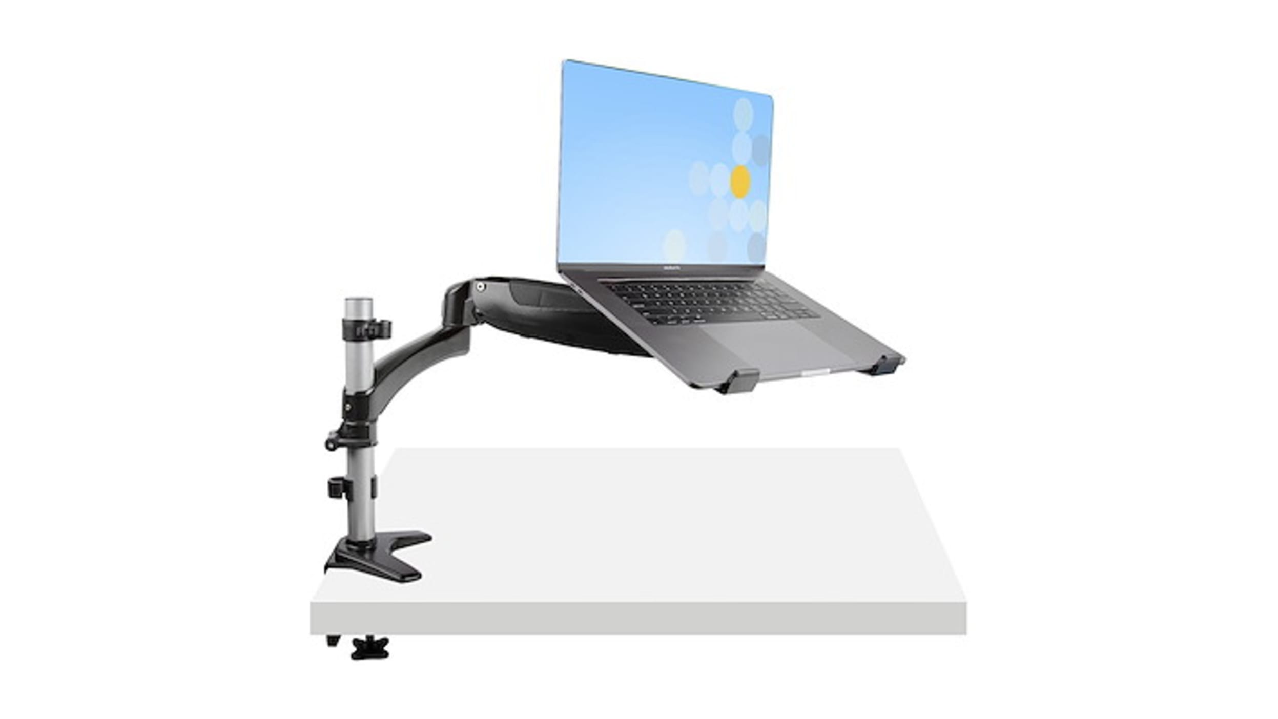 StarTech.com Monitorarm Schreibtisch, 75x75mm VESA, 34Zoll Max.  Bildschirmgröße, 8kg Last max. mit Erweiterungsarm x