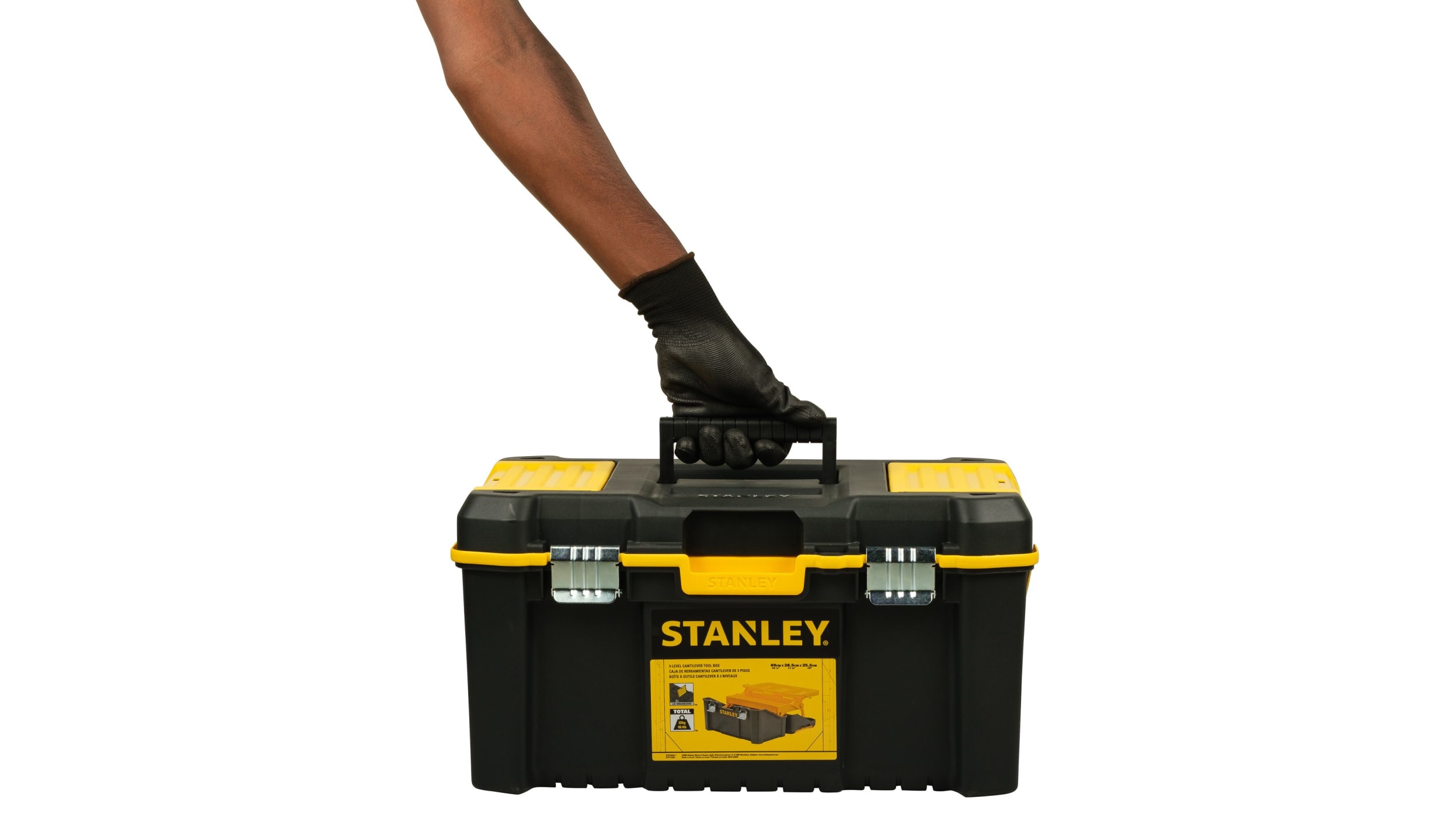 STST1-75521  Caja de herramientas Stanley, Negro, amarillo