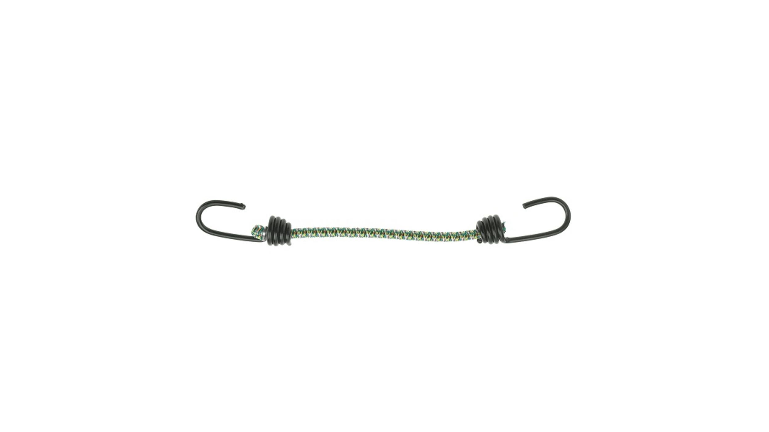 RS PRO 2 Hooks Bungee Cord, 12in Long, 8 mm Diameter