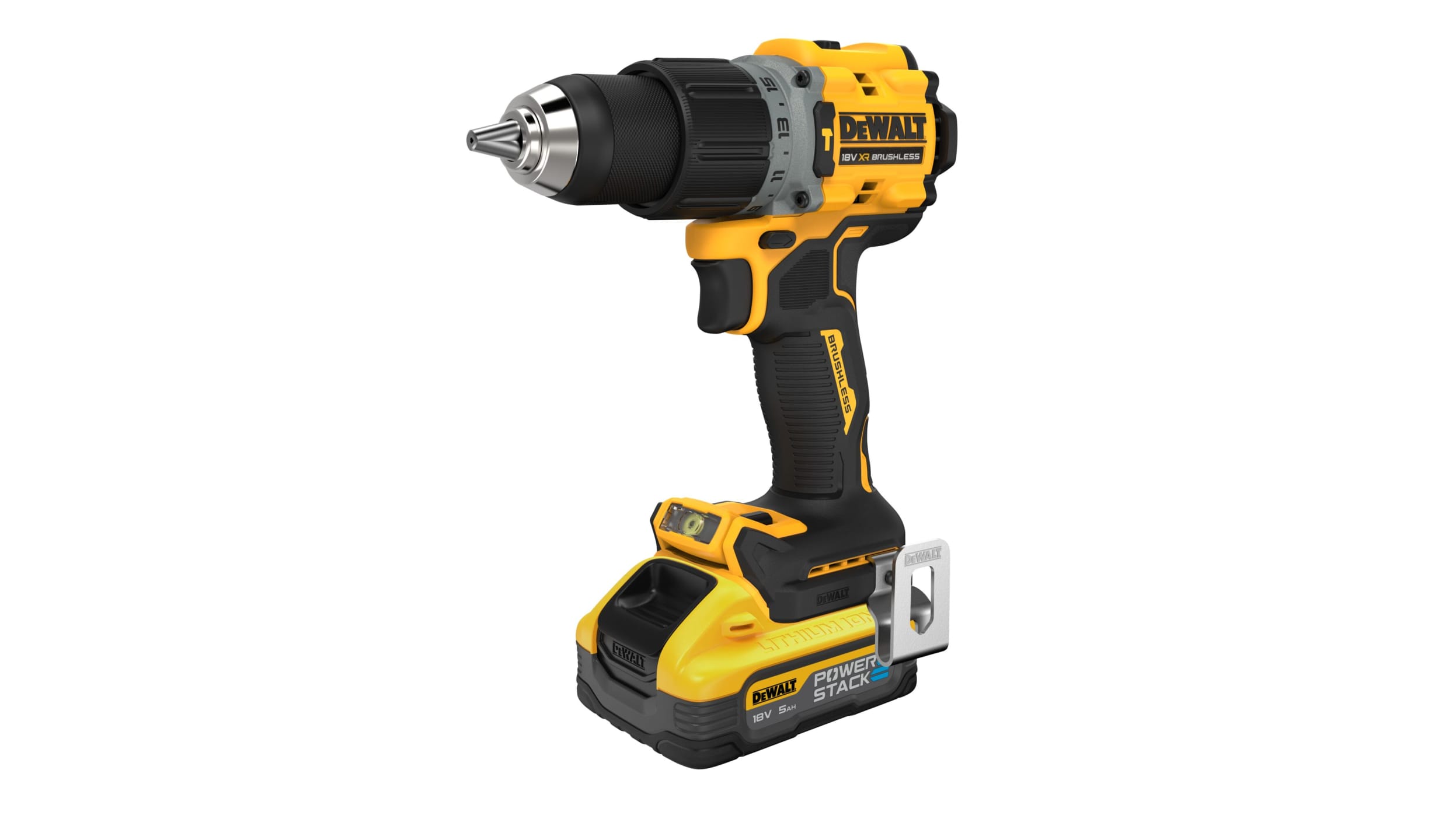 Dewalt DCD805H2T-QW Taladro Percutor compacto sin escobillas XR 18V Li-Ion  5Ah » Pro Ferretería