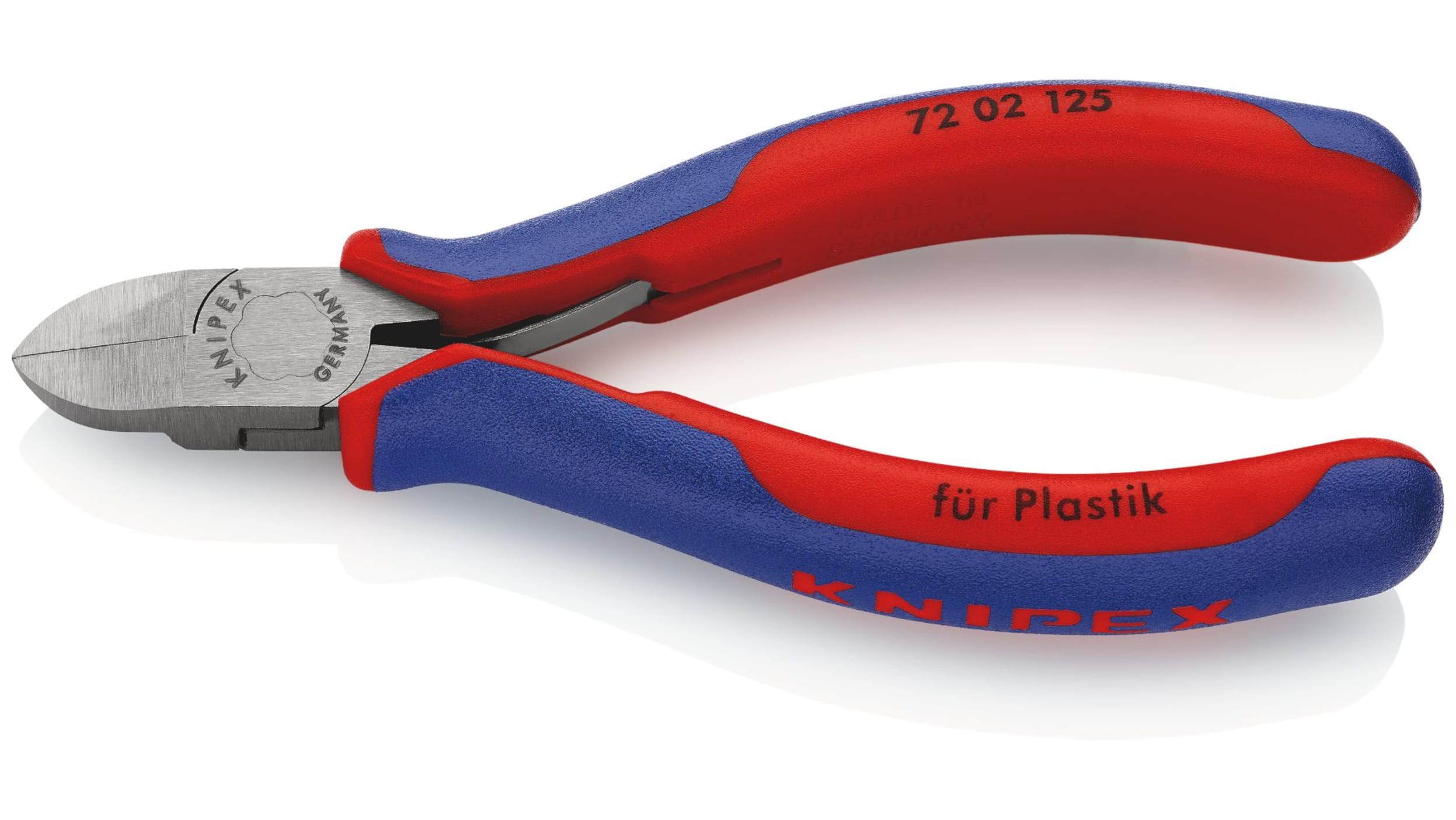 Knipex ニッパー 全体長さ：125 mm, 72 02 125 | RS