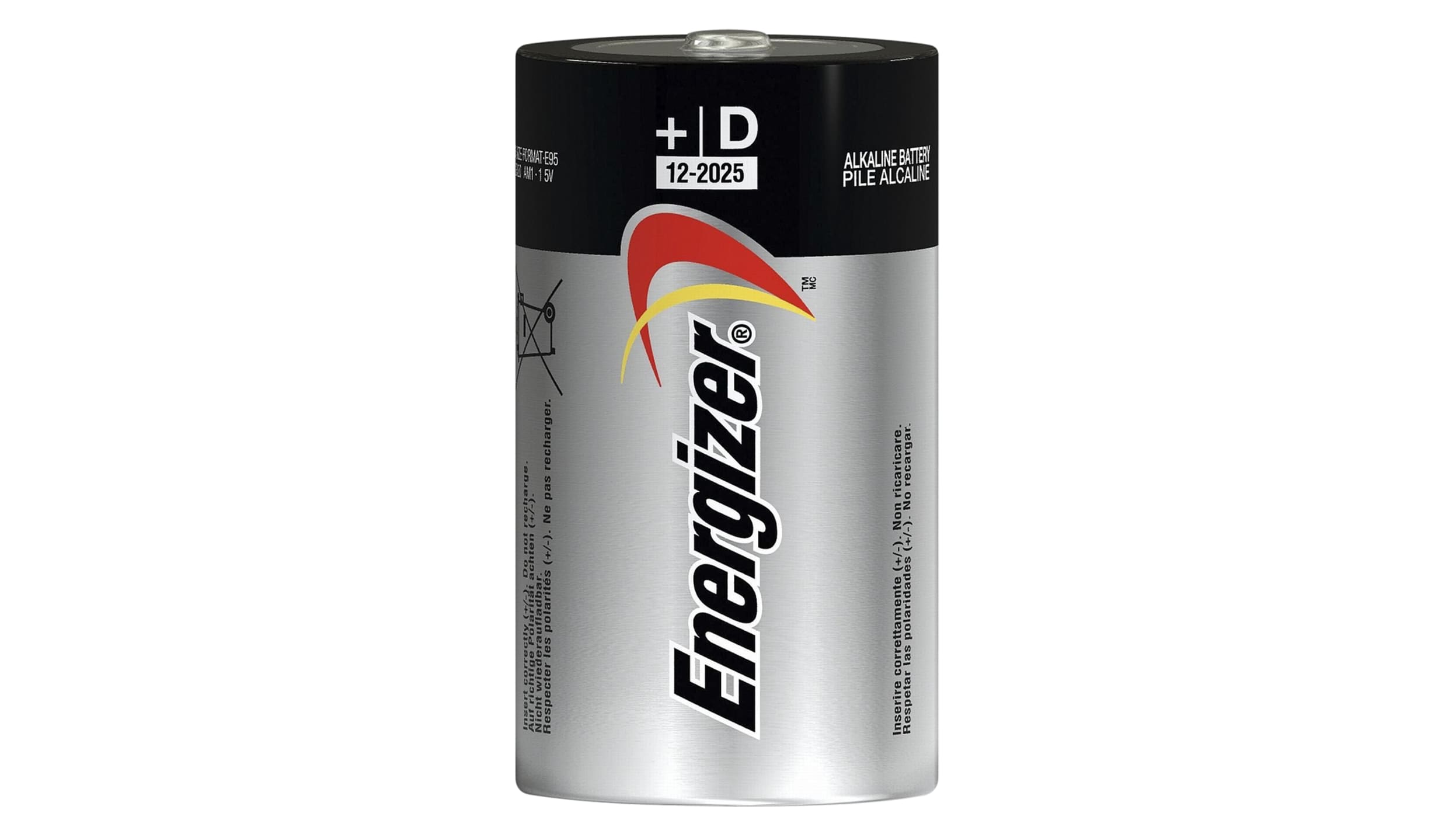 Energizer MAX Alkali D Batterien, 20Ah, 1.5V