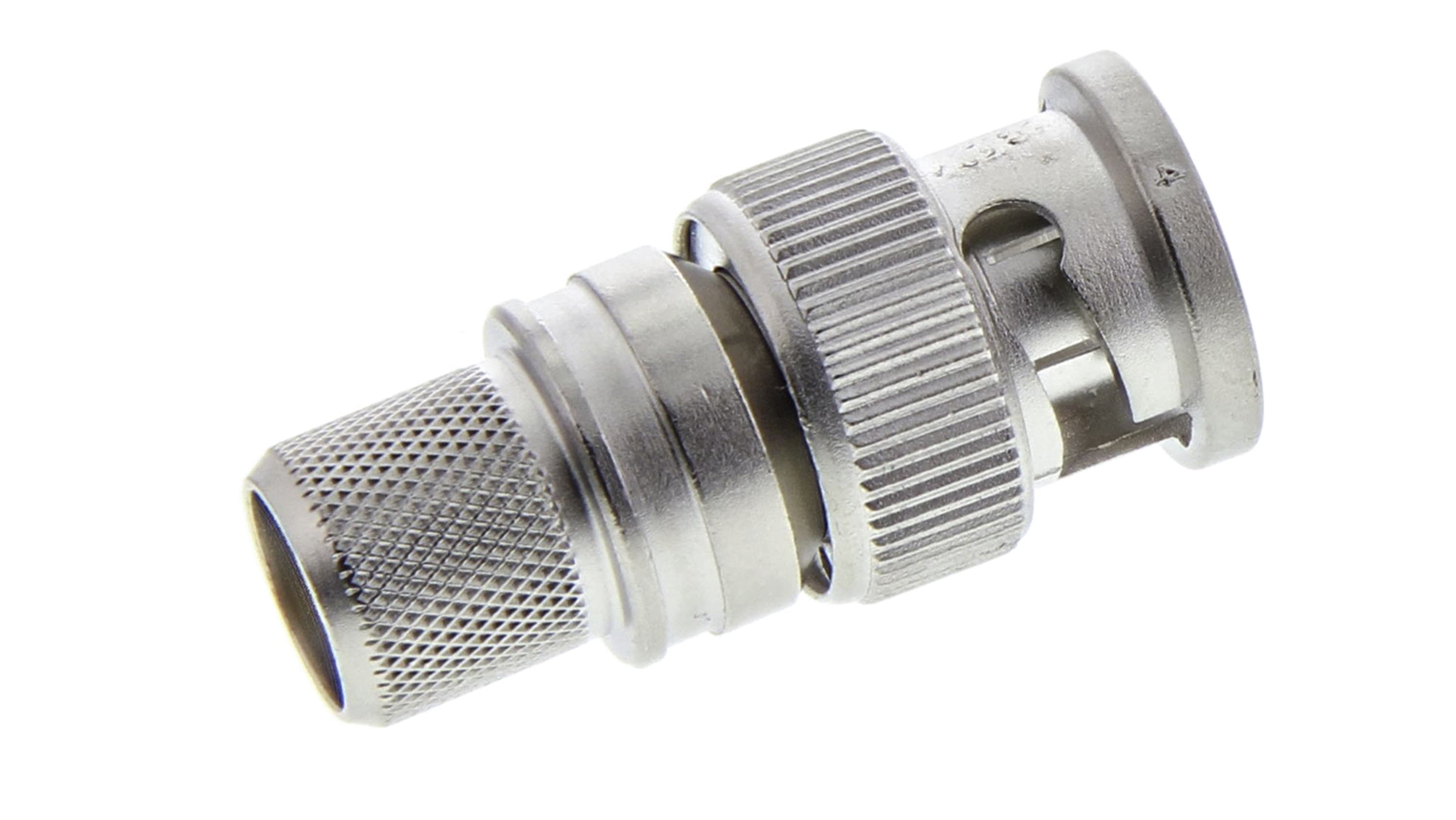 J01002a0046 Connecteur Bnc Male Droit Raccordement A Sertir 75w Montage Sur Cable Rg11 A U Rs Components