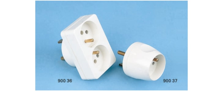 Legrand Denmark to Denmark Adapter, Rated At 16A