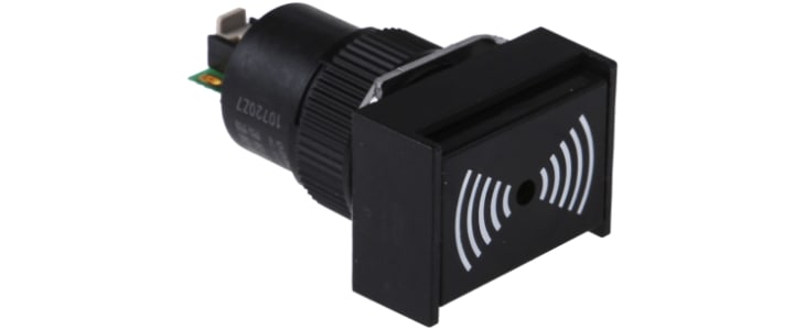 Omron Panel Mount Buzzer, 12 → 24 V ac/dc, 80dB at 1 m, AC, DC, Single-Tone