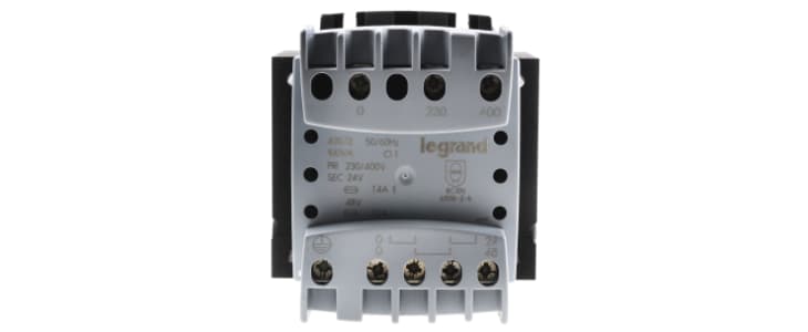 Legrand 100VA DIN Rail Transformer, 230 → 400V Primary, 24 → 48V Secondary