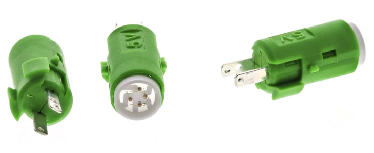 Omron Green LED Indicator Lamp, 5V dc