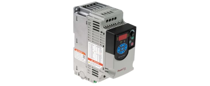 Allen Bradley Inverter Drive, 0.4 kW, 3 Phase, 480 V ac, 1.5 A, PowerFlex 4M Series