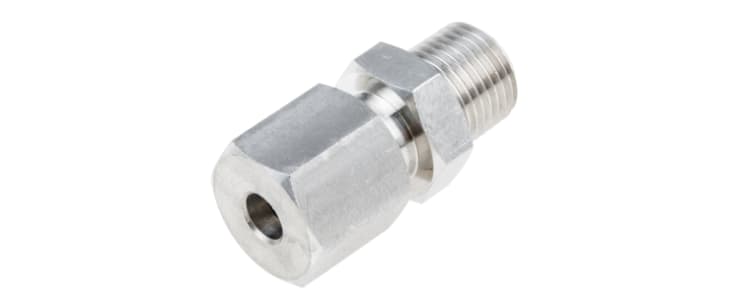 Messing-Rohrverschraubungen - Reduzieradapter 1/2" Auf 3/8" Mit Gummidichtung