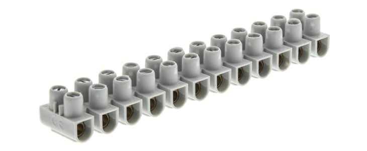 Legrand Non-Fused Terminal Block, 12-Way, 32A, 10 mm² Wire, Screw Down Termination