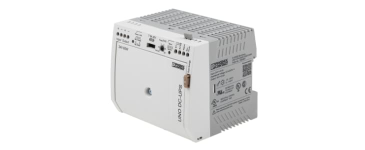 Phoenix Contact 29.5V dc Input DIN Rail Uninterruptible Power Supply (3W)