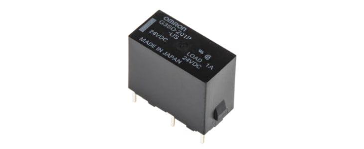 Omron G3SD Series Solid State Relay, 1.1 A Load, PCB Mount, 26 V Load, 28.8 V Control