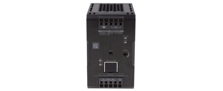 Omron S8VK-X Switch Mode DIN Rail Power Supply, 230V ac ac, dc Input, 24V dc dc Output, 5A Output, 120W