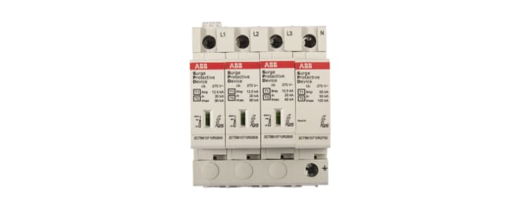 ABB, OVR Surge Protection Device 275 V Maximum Voltage Rating 80kA Maximum Surge Current Surge Protection Device