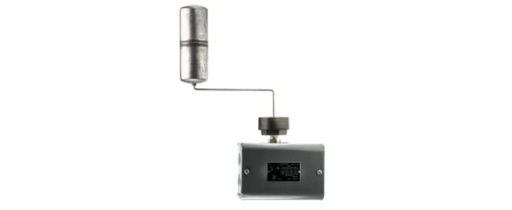 Telemecanique Sensors 9038 Series Mechanical Alternator Float Switch, 4 NC DPST Output, Screw In, Painted Cold-Rolled
