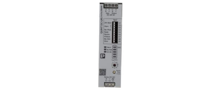 Phoenix Contact 18 → 30V dc Input DIN Rail Uninterruptible Power Supply (240W)