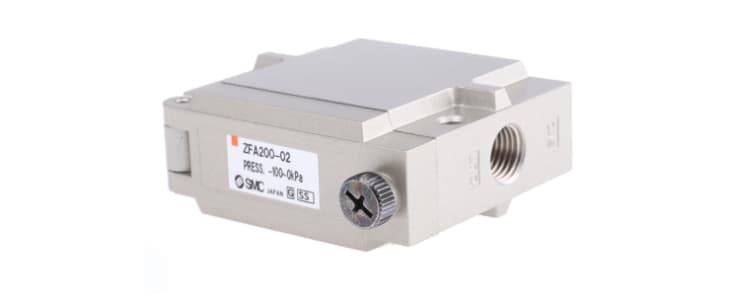 SMC Vacuum Filter - ZFA Series, 30μm, Rc 1/4 Port Connection