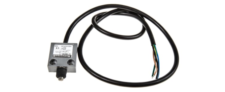 Honeywell 14CE Series Plunger Limit Switch, NO/NC, IP66, SPDT, Die Cast Zinc Housing, 240V ac Max, 5A Max