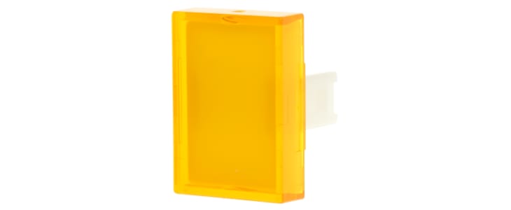 EAO Yellow Rectangular Push Button Lens for Use with 31 Series