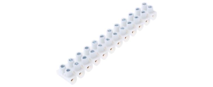 Legrand Terminal Strip, 57A, 10 mm² Wire, Screw Termination