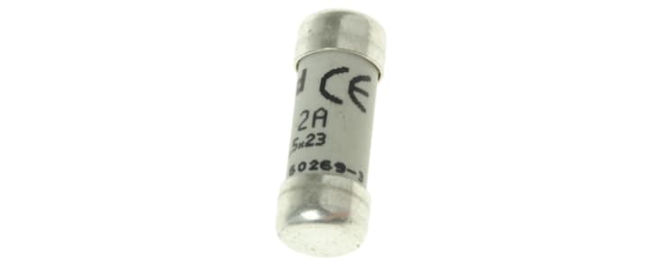 Legrand 2A F Ceramic Cartridge Fuse, 8.5 x 23mm